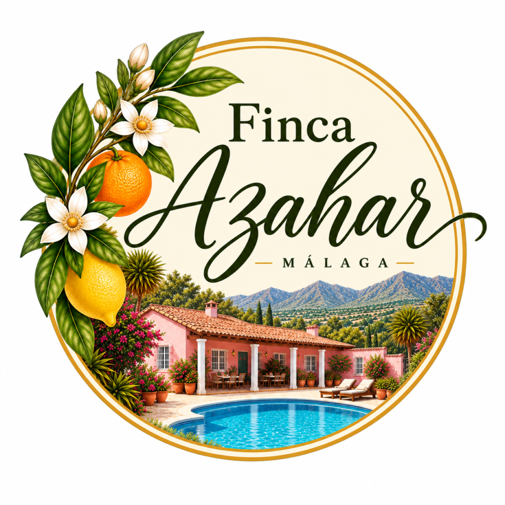 logotipo finca azahar málaga